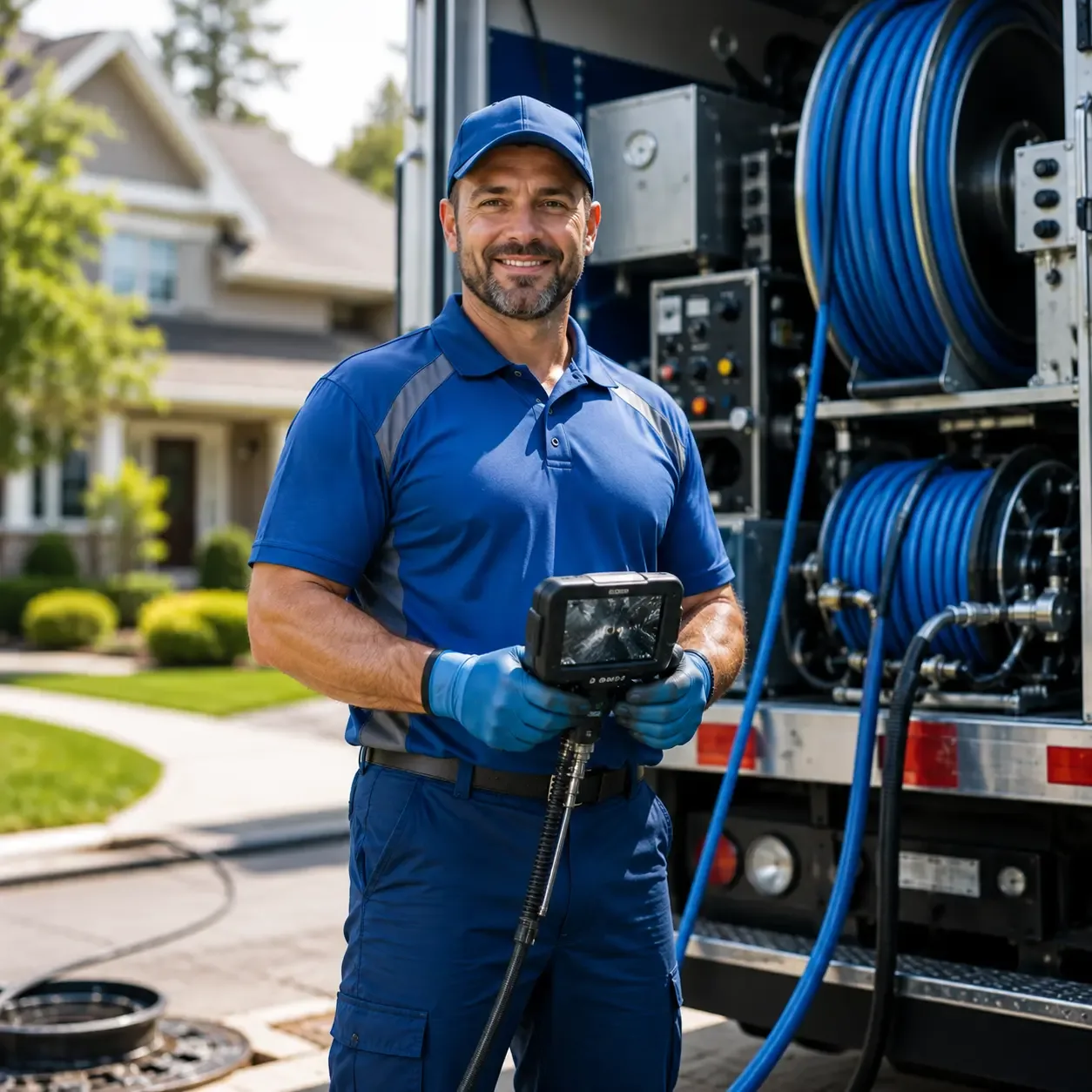 Local outdoor drain cleaning specialists in Wooton, KY
